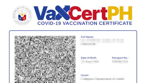 www.vaxcert.doh.gov.ph|Here’s How to Get Your New VaxCertPH Vaccination .